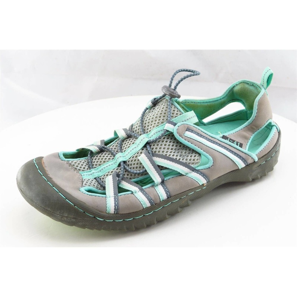 J-41 Sz 7 M Gray Sport Sandals Synthetic Women Sandals